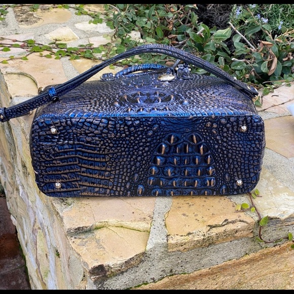 NWT Brahmin Lazuli Large duxbury leather satchel - Picture 7 of 8